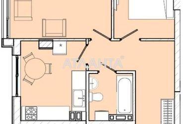 2-rooms apartment apartment by the address st. Marselskaya (area 45,0 m2) - Atlanta.ua - photo 7