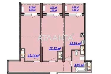 2-rooms apartment apartment by the address st. Dacha kovalevskogo Amundsena (area 72,0 m2) - Atlanta.ua - photo 11