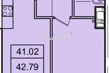 1-комнатная квартира по адресу ул. Генуэзская (площадь 43,0 м2) - Atlanta.ua - фото 11