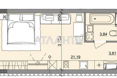 1-room apartment apartment by the address st. Bocharova gen (area 28,8 m2) - Atlanta.ua - photo 6