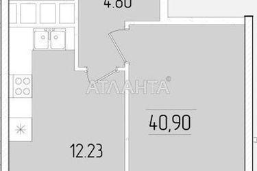 1-room apartment apartment by the address st. Krasnova (area 40,9 m2) - Atlanta.ua - photo 10