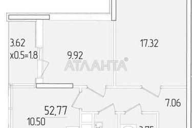 2-rooms apartment apartment by the address st. Krasnova (area 53,0 m2) - Atlanta.ua - photo 9