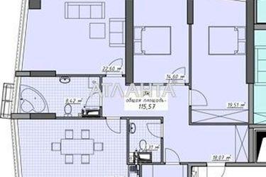 3-rooms apartment apartment by the address st. Kurortnyy per (area 115,0 m2) - Atlanta.ua - photo 9