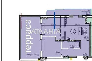 1-room apartment apartment by the address st. Shevchenko pr (area 54,5 m2) - Atlanta.ua - photo 21