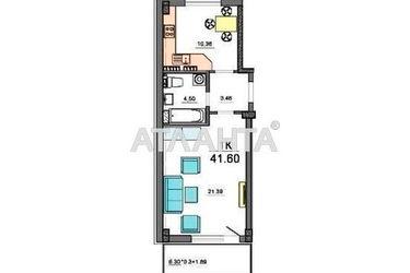 1-room apartment apartment by the address st. Vokzalnyy per (area 48,0 m2) - Atlanta.ua - photo 9
