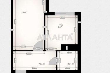 1-room apartment apartment by the address st. Tsvetaeva gen (area 37,0 m2) - Atlanta.ua - photo 17