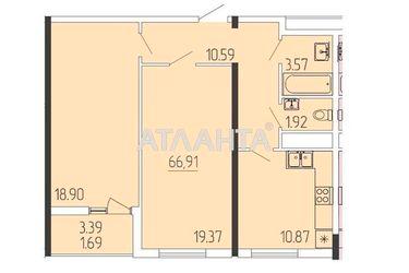 2-rooms apartment apartment by the address st. Krasnova (area 66,9 m2) - Atlanta.ua - photo 14