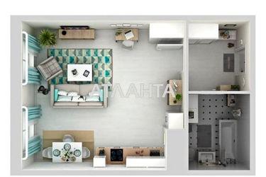 1-комнатная квартира по адресу ул. Гагаринское плато (площадь 46,0 м2) - Atlanta.ua - фото 10