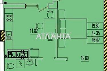 1-room apartment apartment by the address st. Stroitelnaya (area 51,0 m2) - Atlanta.ua - photo 27