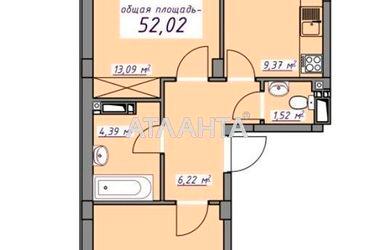 2-rooms apartment apartment by the address st. Massiv 10 (area 52,0 m2) - Atlanta.ua - photo 16