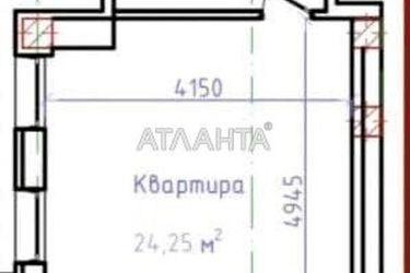 1-room apartment apartment by the address st. Novoselskogo Ostrovidova (area 24,3 m2) - Atlanta.ua - photo 6