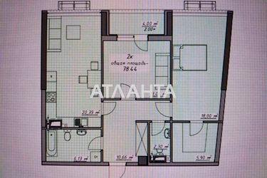 2-rooms apartment apartment by the address st. Kurortnyy per (area 78,4 m2) - Atlanta.ua - photo 12