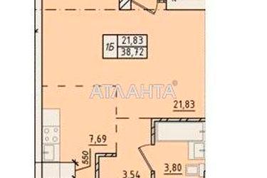 1-room apartment apartment by the address st. Pestelya (area 38,7 m2) - Atlanta.ua - photo 8