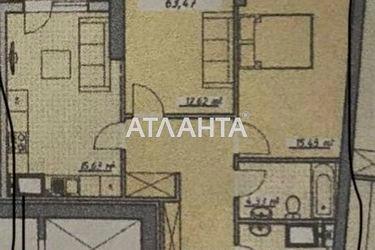 2-комнатная квартира по адресу Курортный пер. (площадь 63,5 м2) - Atlanta.ua - фото 6