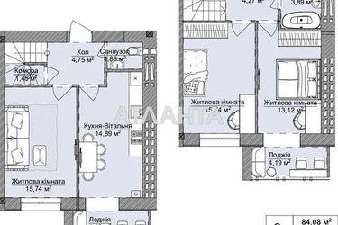 3-rooms apartment apartment by the address st. Dnepropetr dor Semena Paliya (area 84,1 m2) - Atlanta.ua - photo 4