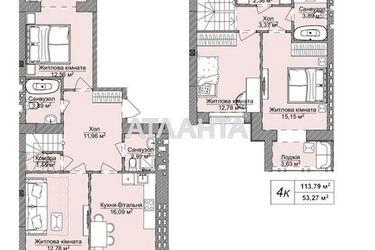 4+-rooms apartment apartment by the address st. Dnepropetr dor Semena Paliya (area 113,8 m2) - Atlanta.ua - photo 4