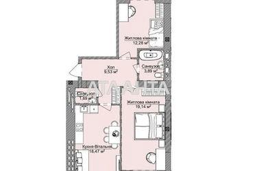 2-rooms apartment apartment by the address st. Dnepropetr dor Semena Paliya (area 76,3 m2) - Atlanta.ua - photo 4