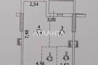 1-room apartment apartment by the address st. Balkovskaya Frunze (area 41,0 m2) - Atlanta.ua - photo 20