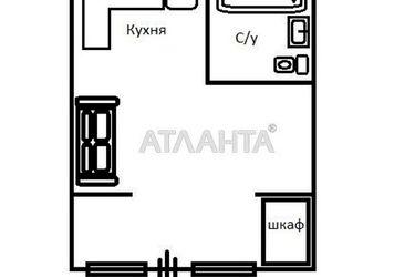 1-кімнатна квартира за адресою вул. Бочарова ген. (площа 30,0 м2) - Atlanta.ua - фото 13