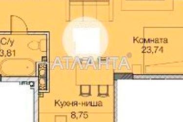 1-room apartment apartment by the address st. Paustovskogo (area 35,9 m2) - Atlanta.ua - photo 16