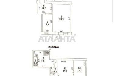 3-rooms apartment apartment by the address st. Nechipurenko per (area 141,4 m2) - Atlanta.ua - photo 26