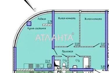 2-rooms apartment apartment by the address st. Kamanina (area 66,9 m2) - Atlanta.ua - photo 38