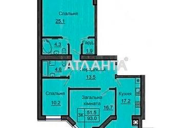 3-rooms apartment apartment by the address st. Mira (area 93,0 m2) - Atlanta.ua - photo 27