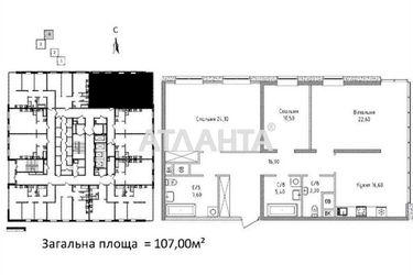 3-rooms apartment apartment by the address st. Gagarinskoe plato (area 107,0 m2) - Atlanta.ua - photo 5