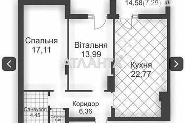 2-rooms apartment apartment by the address st. Gorodnitskaya ul (area 72,6 m2) - Atlanta.ua - photo 30