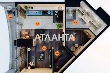 1-room apartment apartment by the address st. Gagarinskoe plato (area 31,0 m2) - Atlanta.ua - photo 7