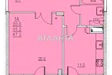 1-room apartment apartment by the address st. Srednyaya Osipenko (area 47,0 m2) - Atlanta.ua - photo 34