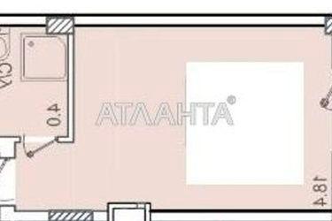 1-room apartment apartment by the address st. Golovatogo atam Bogatova (area 24,0 m2) - Atlanta.ua - photo 30