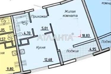 1-комнатная квартира по адресу ул. Каманина (площадь 50 м²) - фото 14 1-комнатная квартира по адресу ул. Каманина (площадь 50 м²) - Atlanta.ua - фото 14