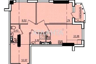 2-rooms apartment apartment by the address st. Kulikovskiy 2 y per (area 57,0 m2) - Atlanta.ua - photo 7