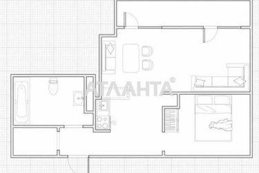 1-кімнатна квартира за адресою вул. Костанді (площа 47,0 м2) - Atlanta.ua - фото 15