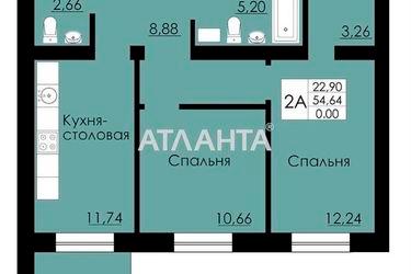 2-rooms apartment apartment by the address st. Varshavskiy proezd (area 55,0 m2) - Atlanta.ua - photo 7