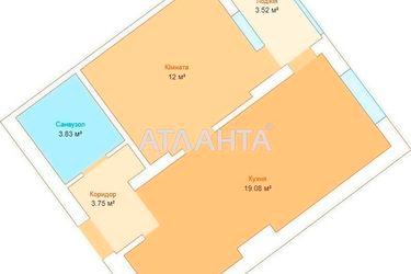 1-room apartment apartment by the address st. Gorodnitskaya ul (area 42,2 m2) - Atlanta.ua - photo 18