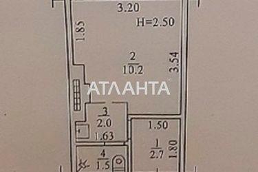 1-room apartment apartment by the address st. Shishkina (area 17,0 m2) - Atlanta.ua - photo 7