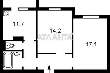 2-кімнатна квартира за адресою вул. Максимовича (площа 65,5 м2) - Atlanta.ua - фото 36