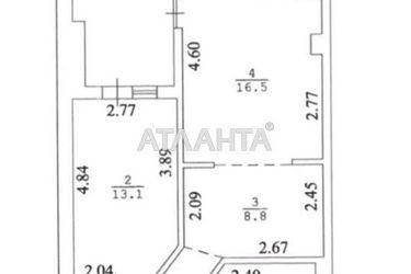 2-rooms apartment apartment by the address st. Vannyy per (area 62,0 m2) - Atlanta.ua - photo 15