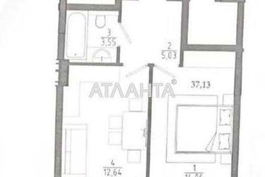 1-room apartment apartment by the address st. Chekhova (area 37,1 m2) - Atlanta.ua - photo 4
