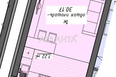 1-room apartment apartment by the address st. Kurortnyy per (area 30,2 m2) - Atlanta.ua - photo 15
