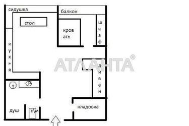 1-комнатная квартира по адресу ул. Юношеская (площадь 46,5 м2) - Atlanta.ua - фото 20
