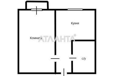 1-room apartment apartment by the address st. Peresypskaya 7 ya (area 23,3 m2) - Atlanta.ua - photo 32