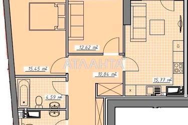 2-rooms apartment apartment by the address st. Kurortnyy per (area 63,9 m2) - Atlanta.ua - photo 7