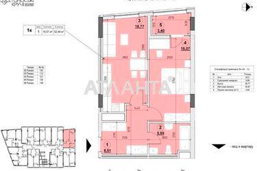 1-room apartment apartment by the address st. Pod Goloskom (area 54,3 m2) - Atlanta.ua - photo 21