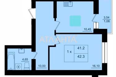 1-кімнатна квартира за адресою вул. Чехова (площа 42,3 м2) - Atlanta.ua - фото 22