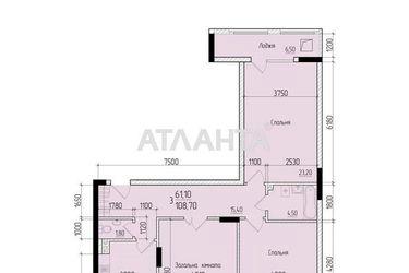 3-rooms apartment apartment by the address st. Ruska (area 108,7 m2) - Atlanta.ua - photo 20