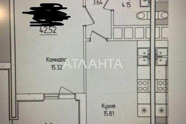 1-room apartment apartment by the address st. Krasnova (area 42,5 m2) - Atlanta.ua - photo 10