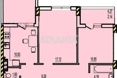 2-rooms apartment apartment by the address st. Stroitelnaya (area 60,0 m2) - Atlanta.ua - photo 7